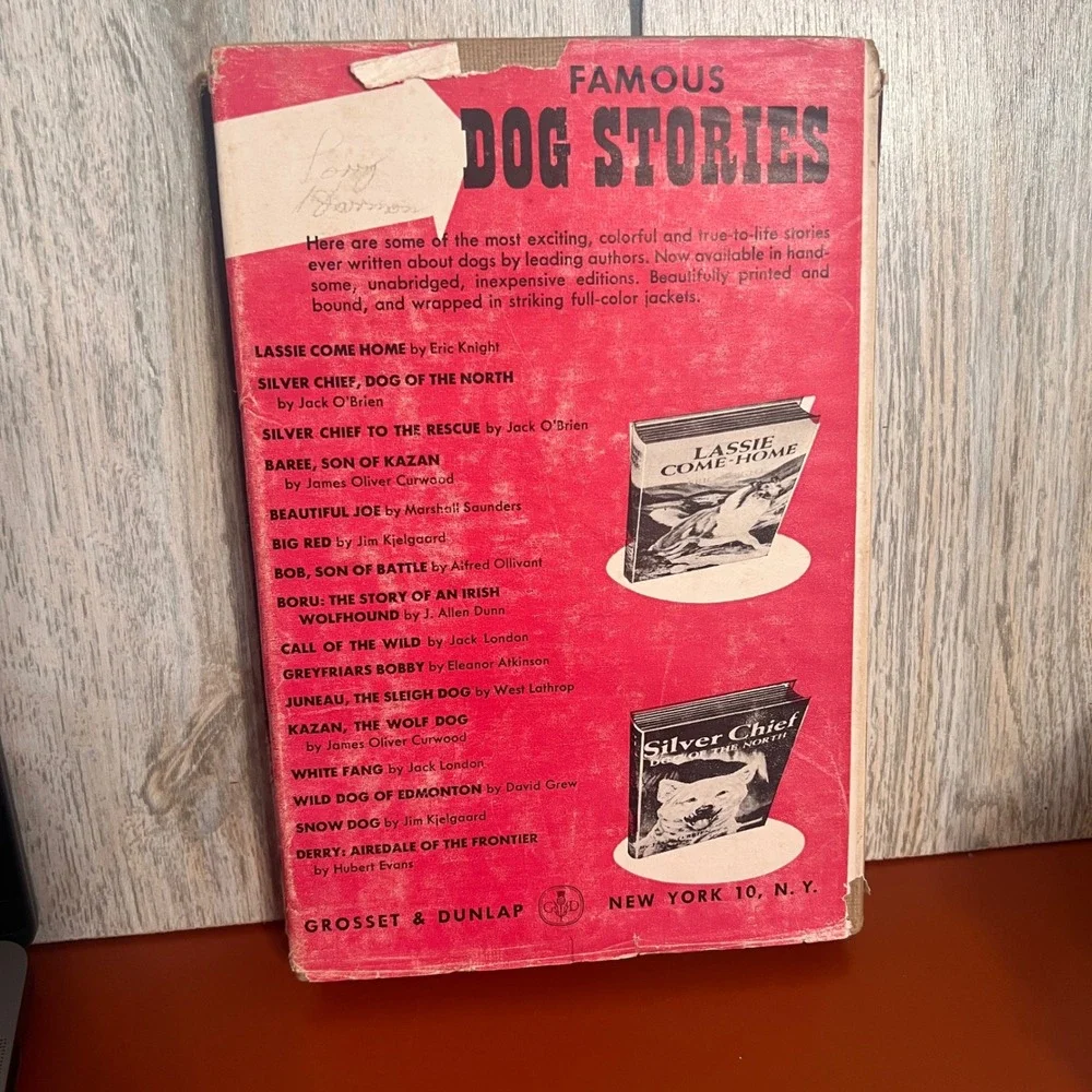 The Call of the Wild Jack London Grosset & Dunlap Famous Dog Stories Hardcover